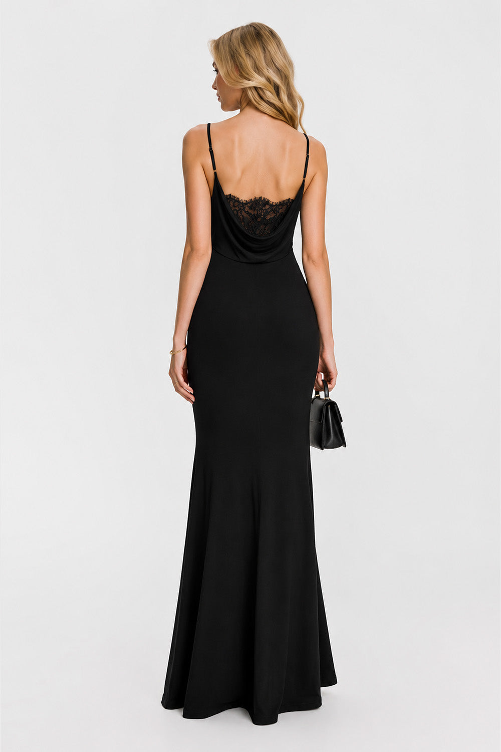 Riviera Maxi Black Dress