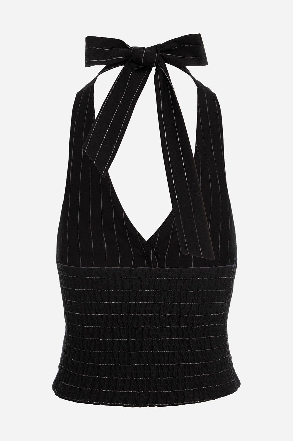 Kimi black cloth with stripes Vest