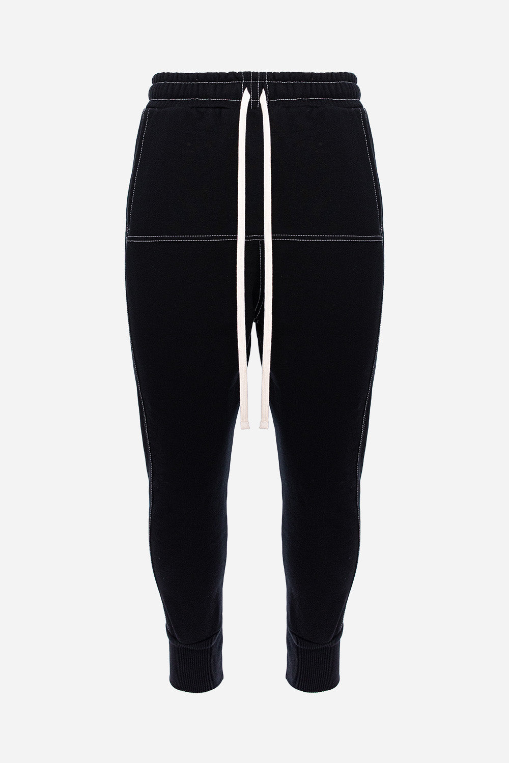 Milan cotton black sweatpants