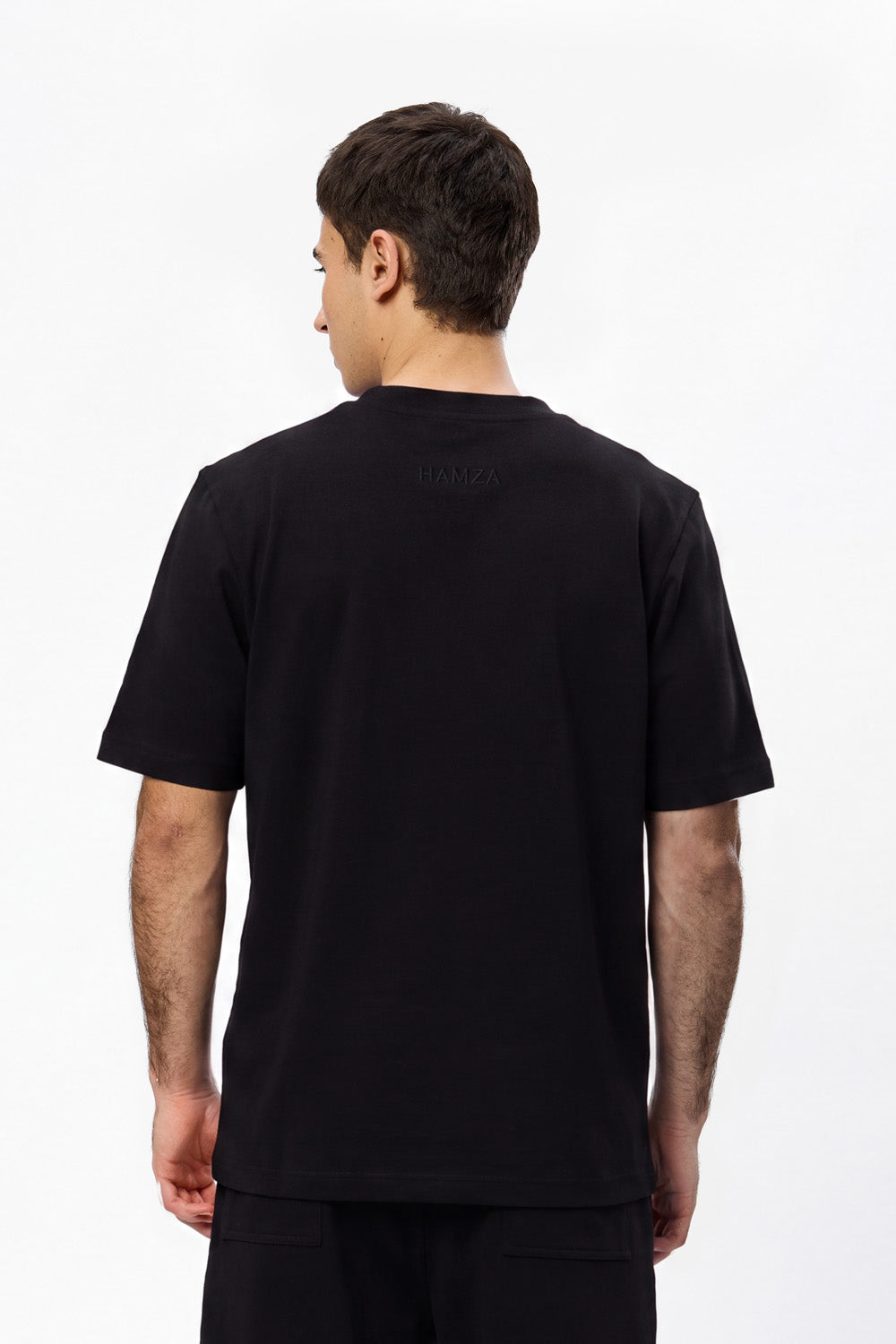 Khan V2 black seam detail T-shirt