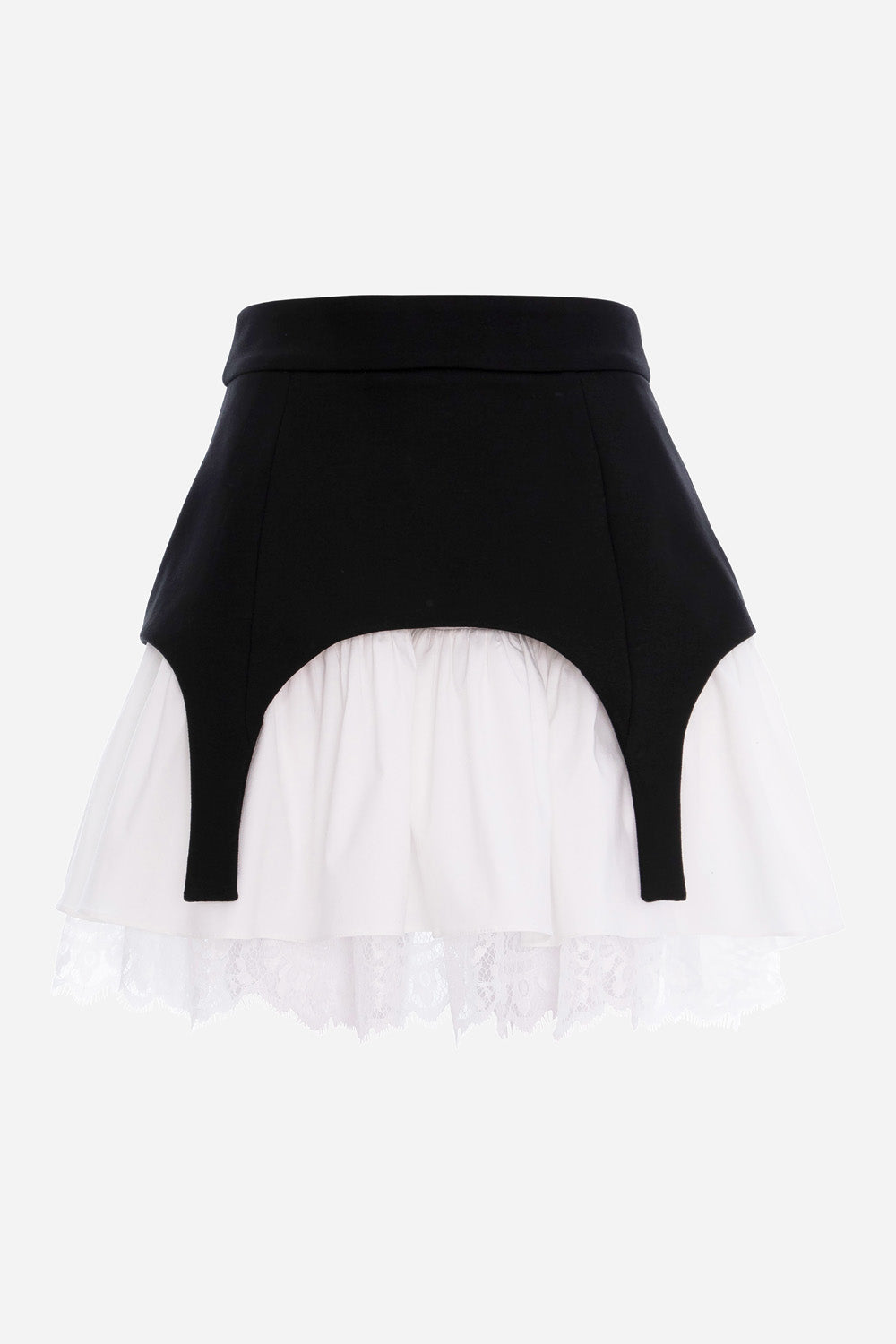 Fustă Black Swan cu bretele tip jartieră| Femei | Negru | Stil Modern & Elegant | Confort & Funcționalitate | Atelier Hamza