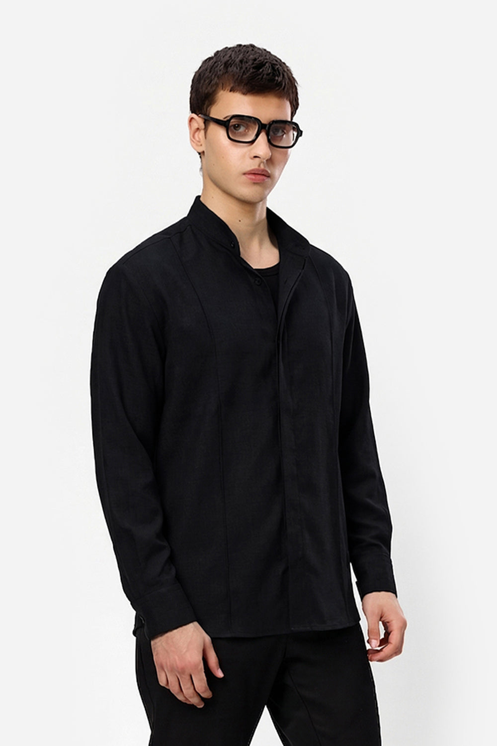 Thom V3 Black cloth Shirt