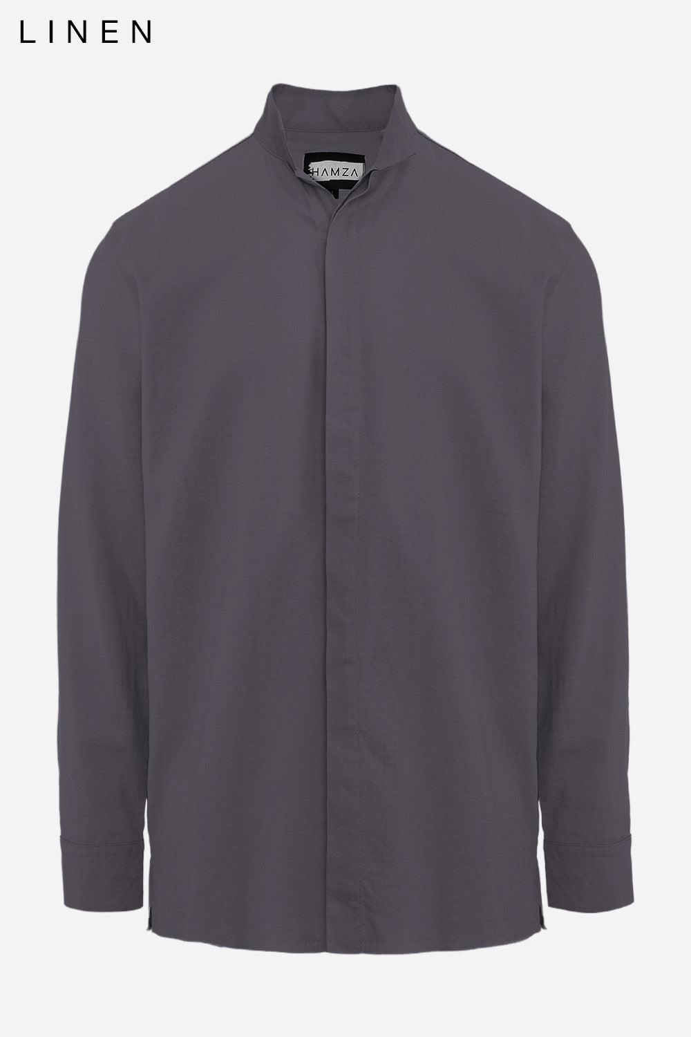 Thom Black linen shirt