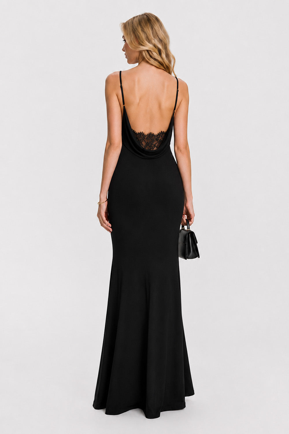 Riviera Maxi Black Dress