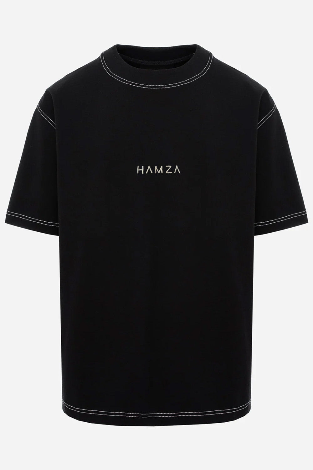 Kira embroidered Black T-shirt