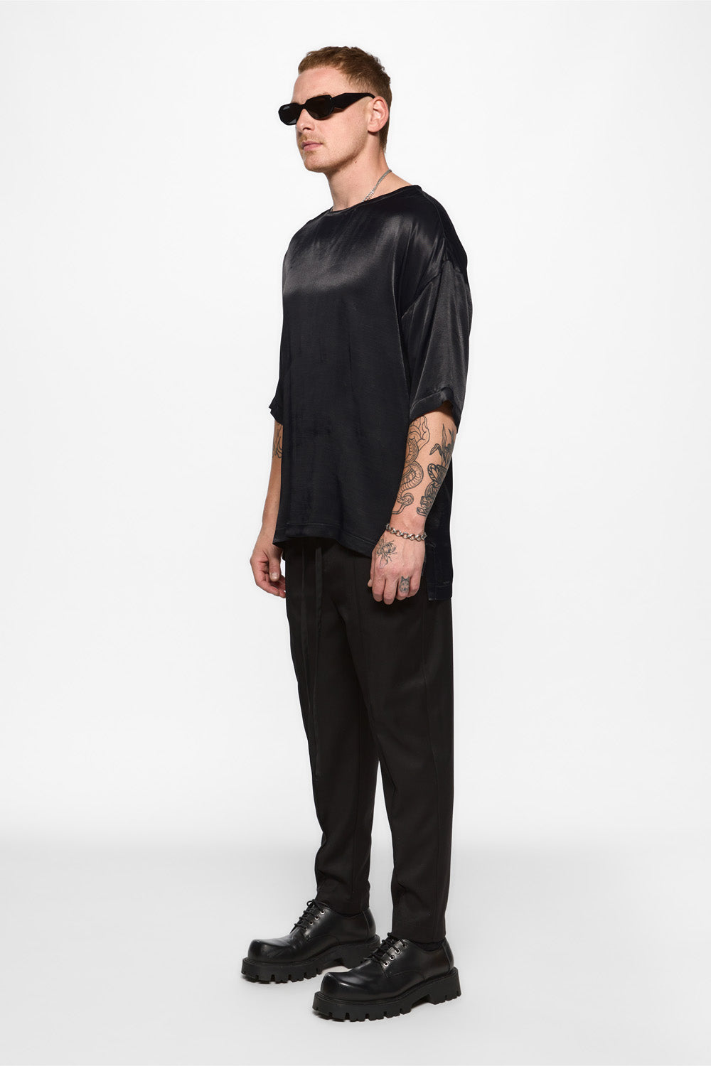 Thom viscose black T-shirt