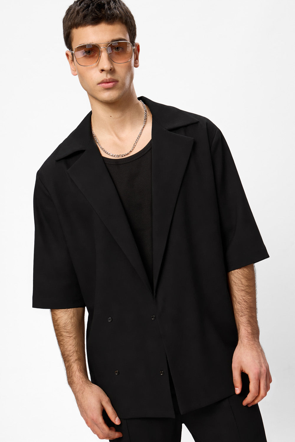 Riviera Black Cloth Jacket
