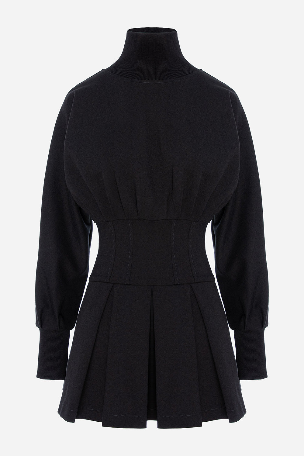 Nyssa Czarna Sukienka dla Kobiet