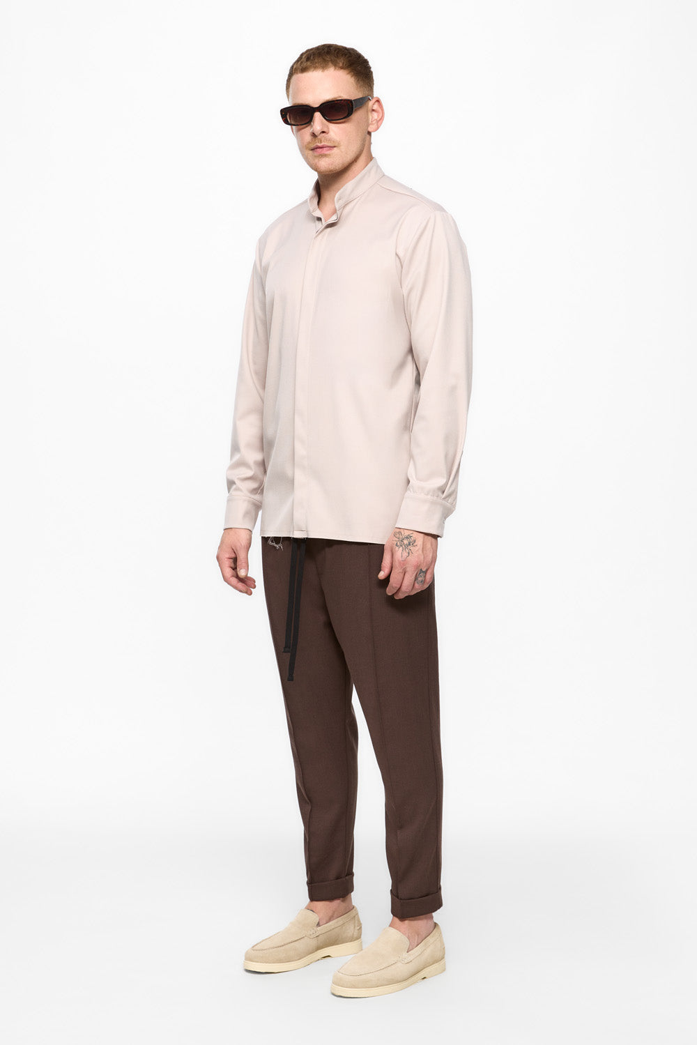 Thom Vanilla Cloth Shirt