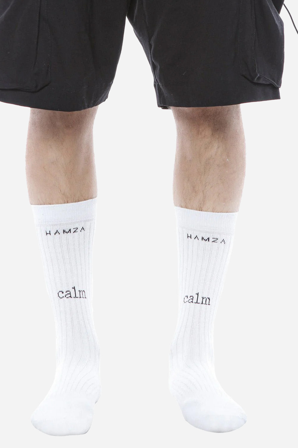 Sosete Albe Enigma Barbati| Confort & Eleganță | Alb | Atelier Hamza