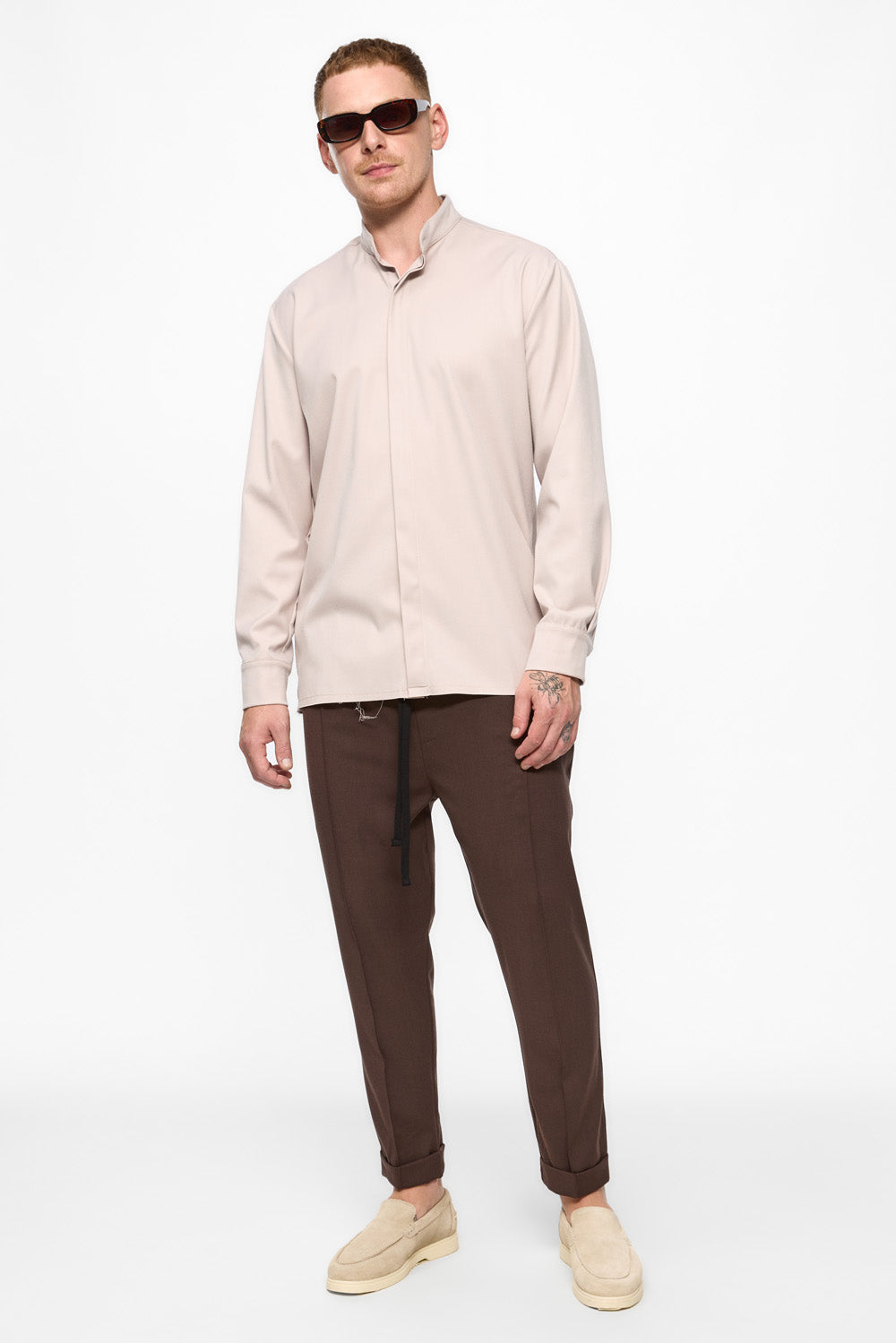 Thom Vanilla Cloth Shirt