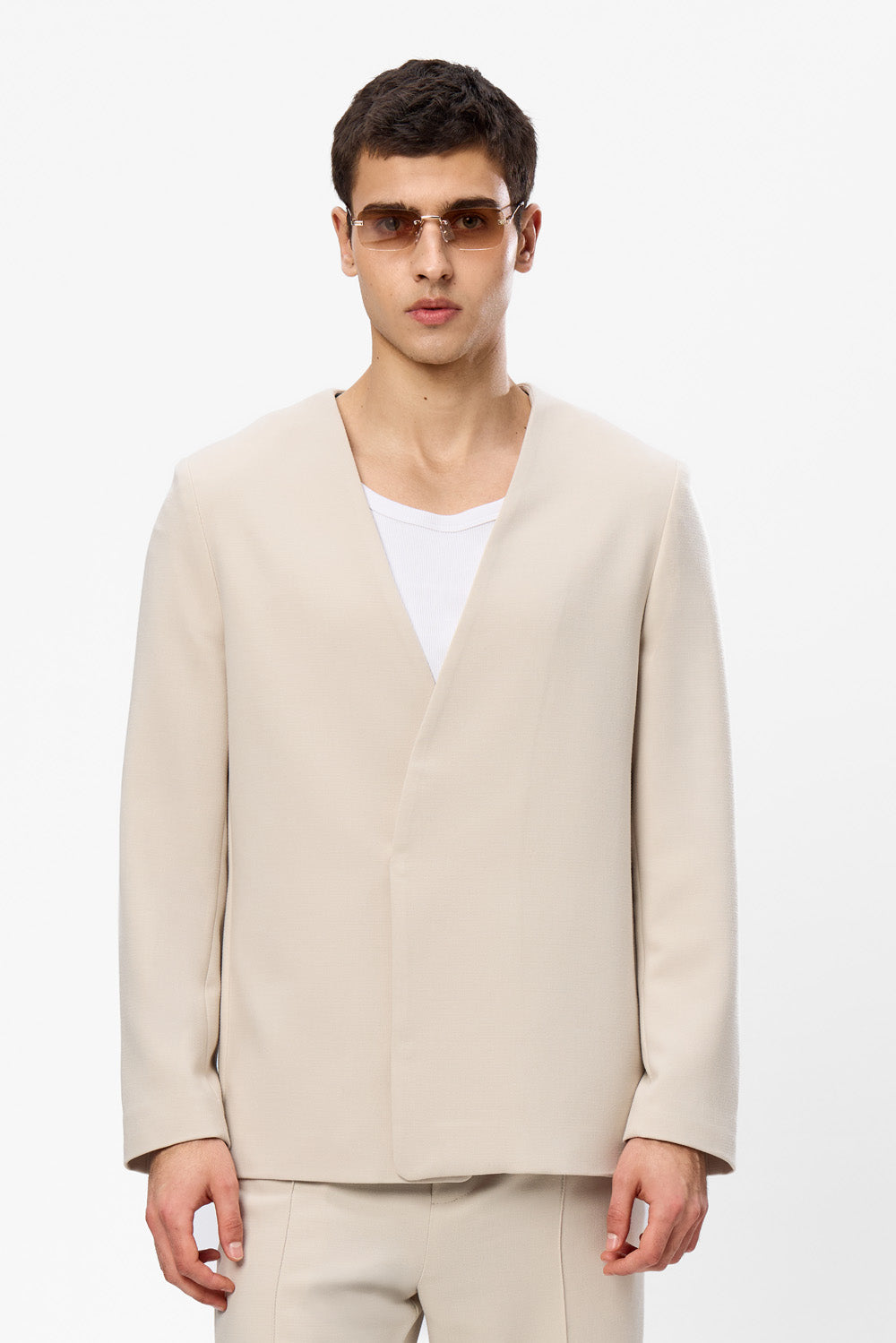 247 Vanilla Cloth Blazer