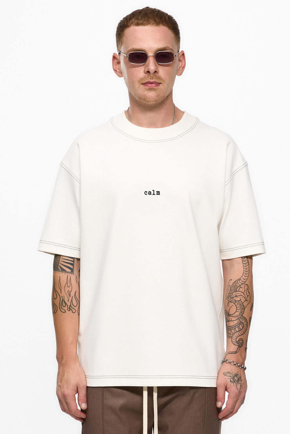 Calm 2.0 printed Off-White T-shirt