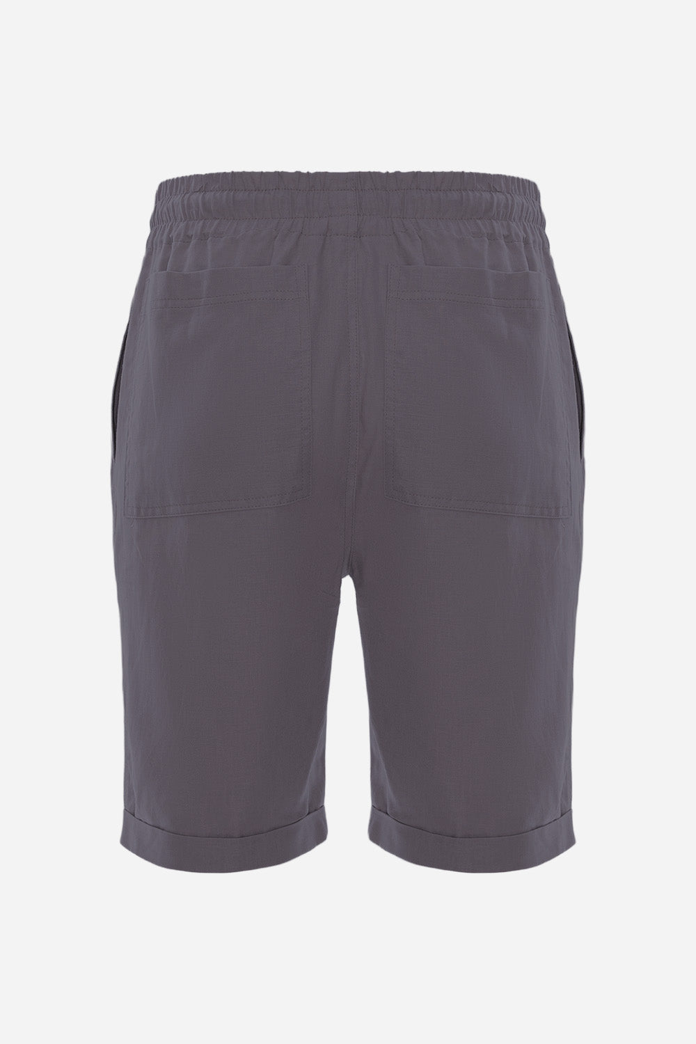Thomas Black Linen Shorts
