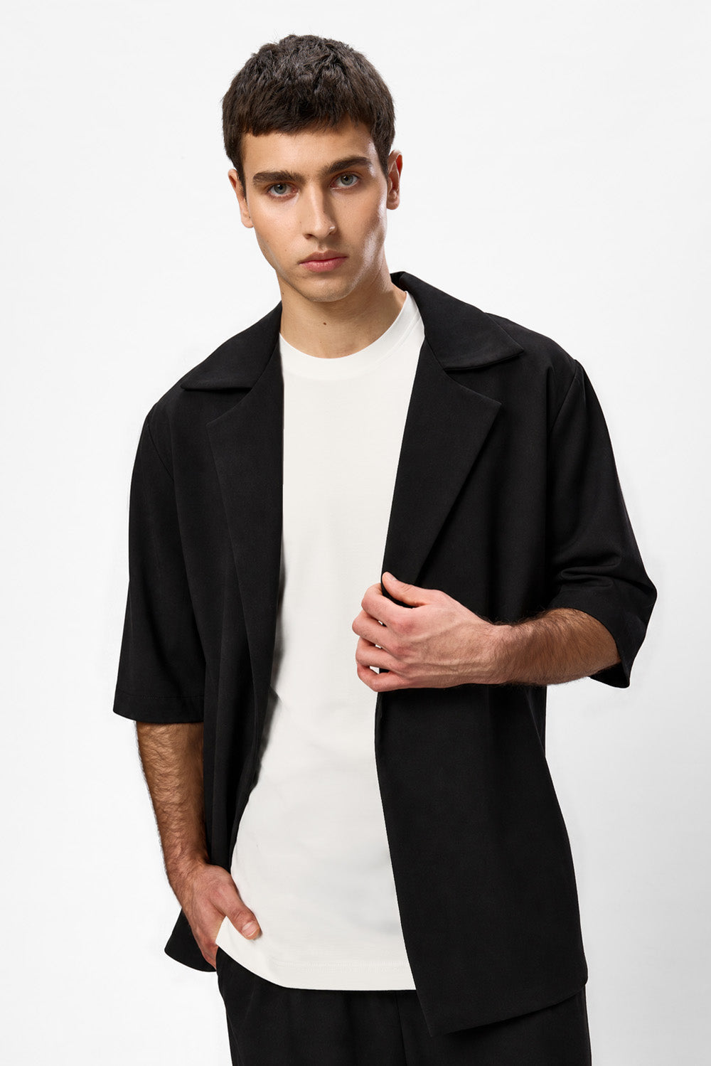 Riviera Black Cloth Jacket