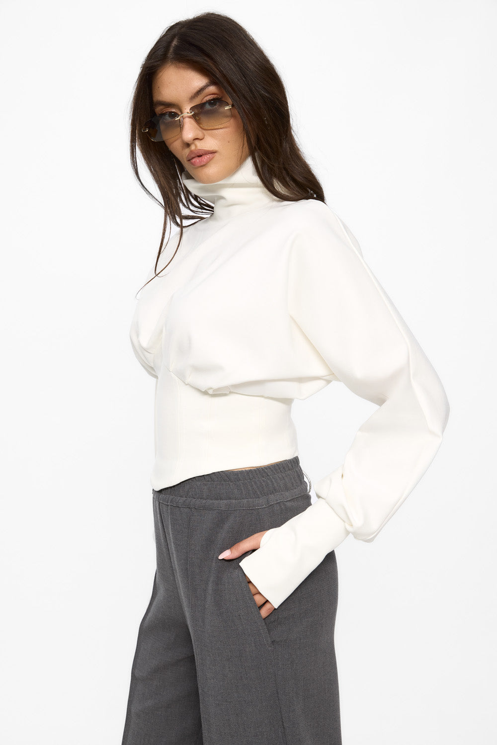 Nyssa Czarna Sukienka dla Kobiet