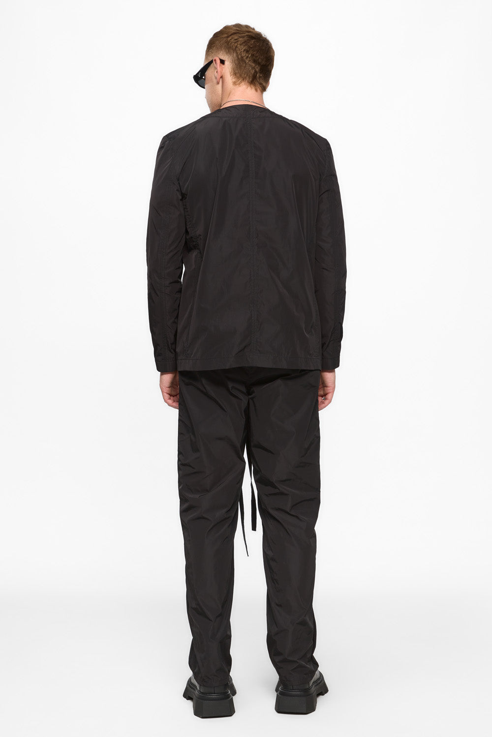 247 Black Polyamide Cardigan