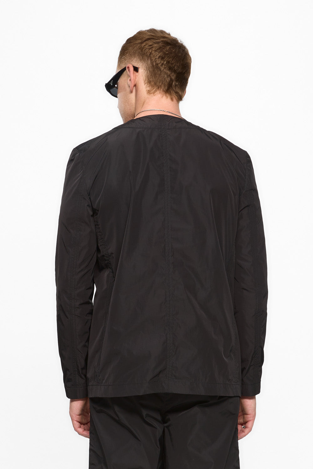 247 Black Polyamide Cardigan