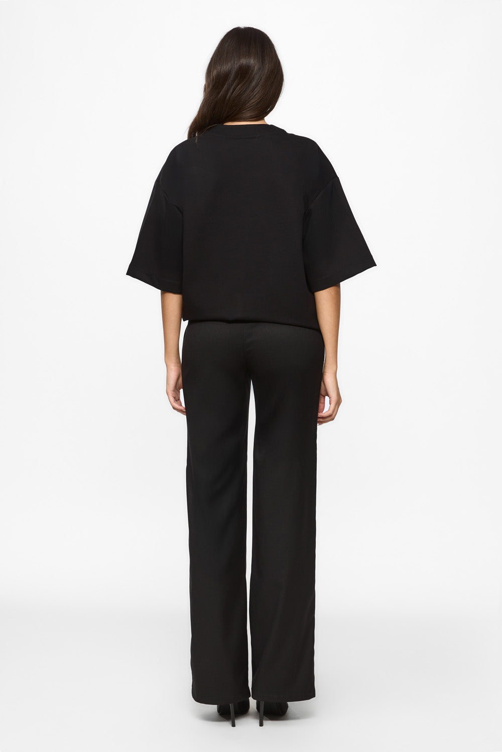 Beżowa koszulka Luna z aplikacją kokardek W