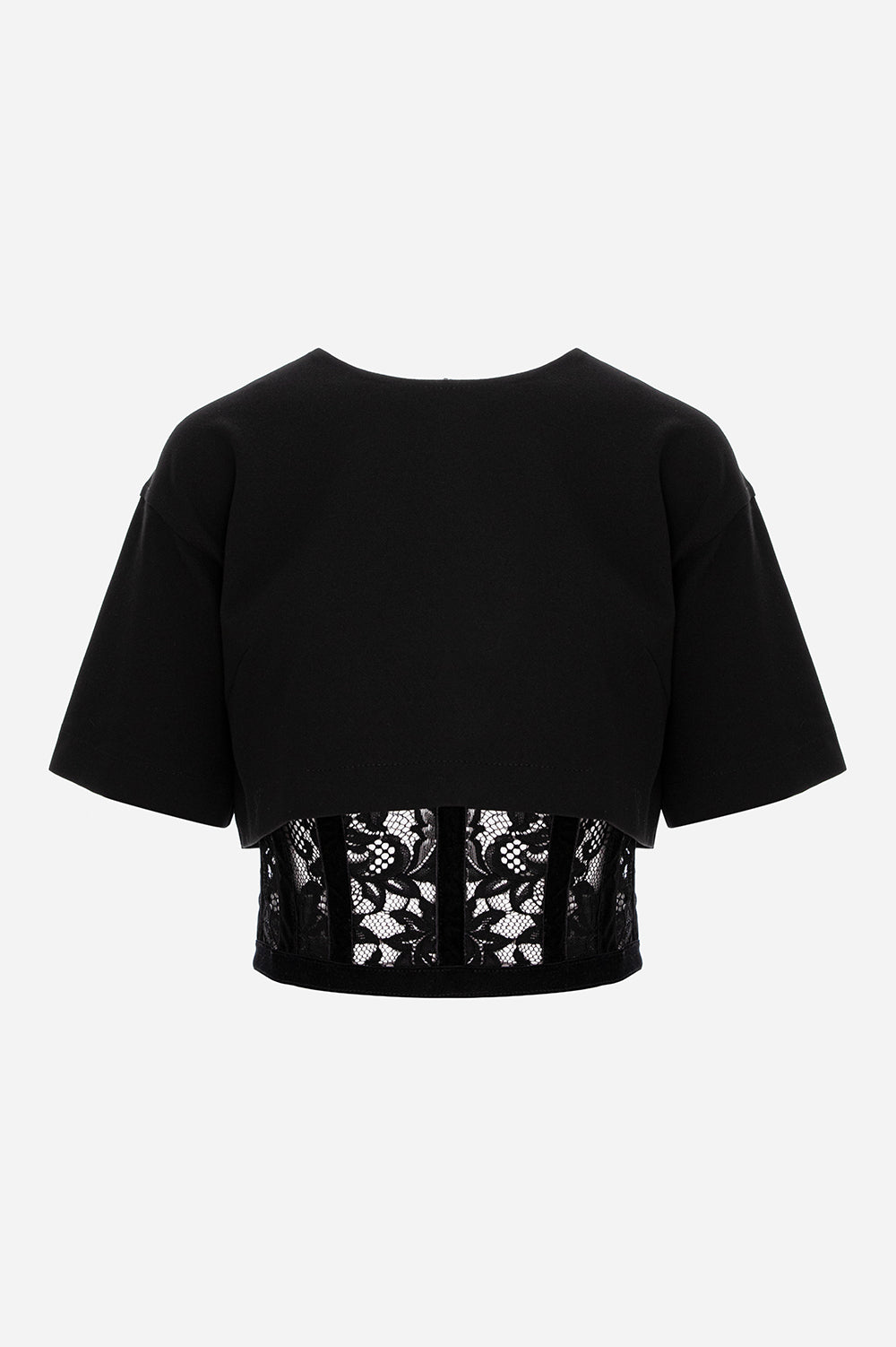 Organza V2 Black Corset T-shirt