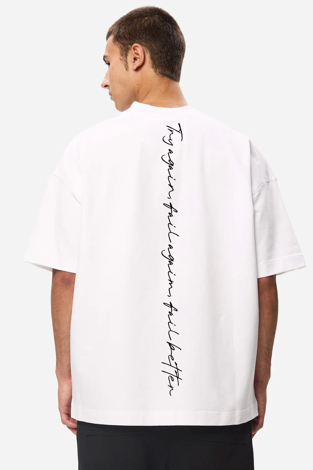 Ky Printed White T-Shirt