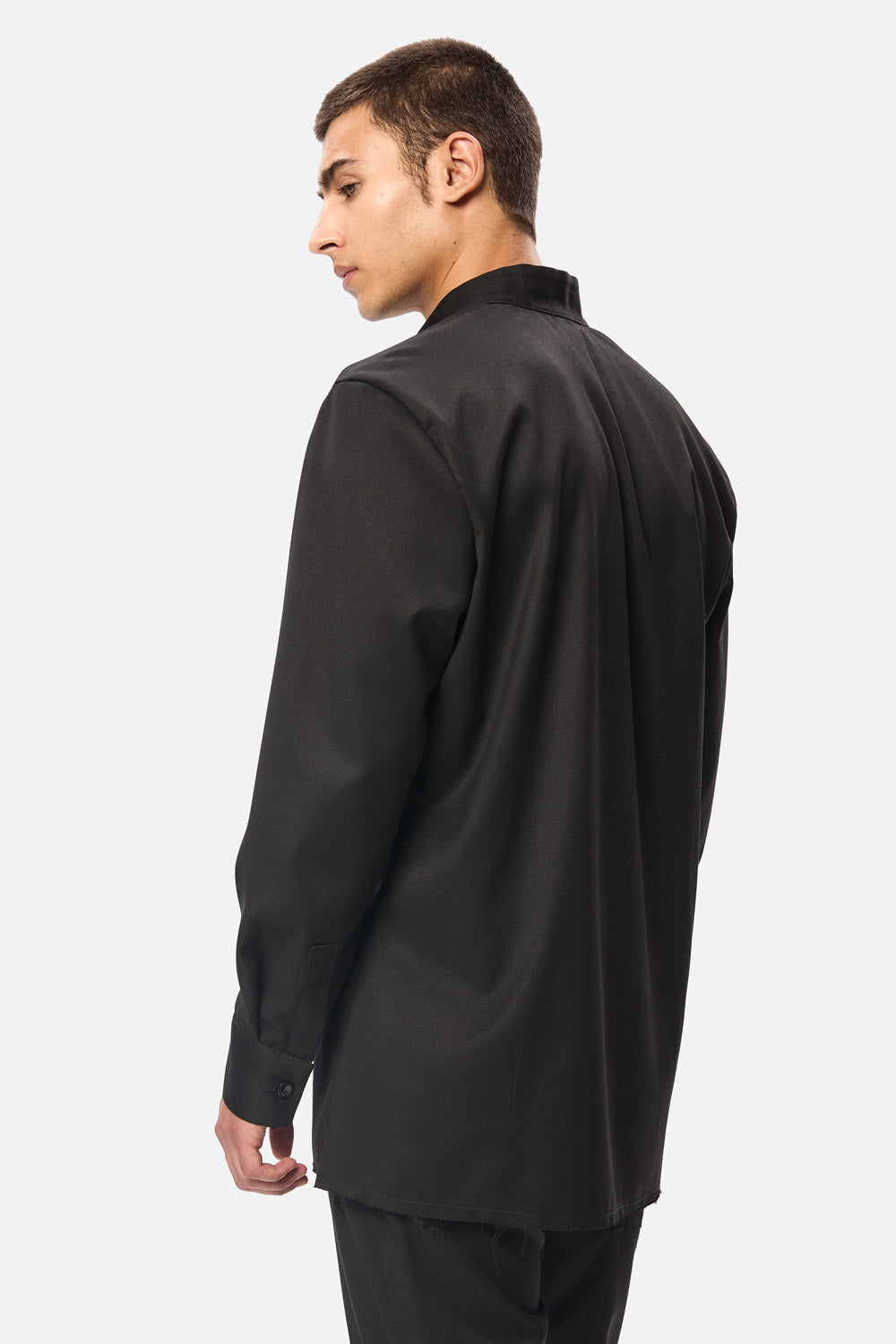 Thom Shirt | Men | Black | Modern & Elegant Style | Comfort & Functionality | Atelier Hamza