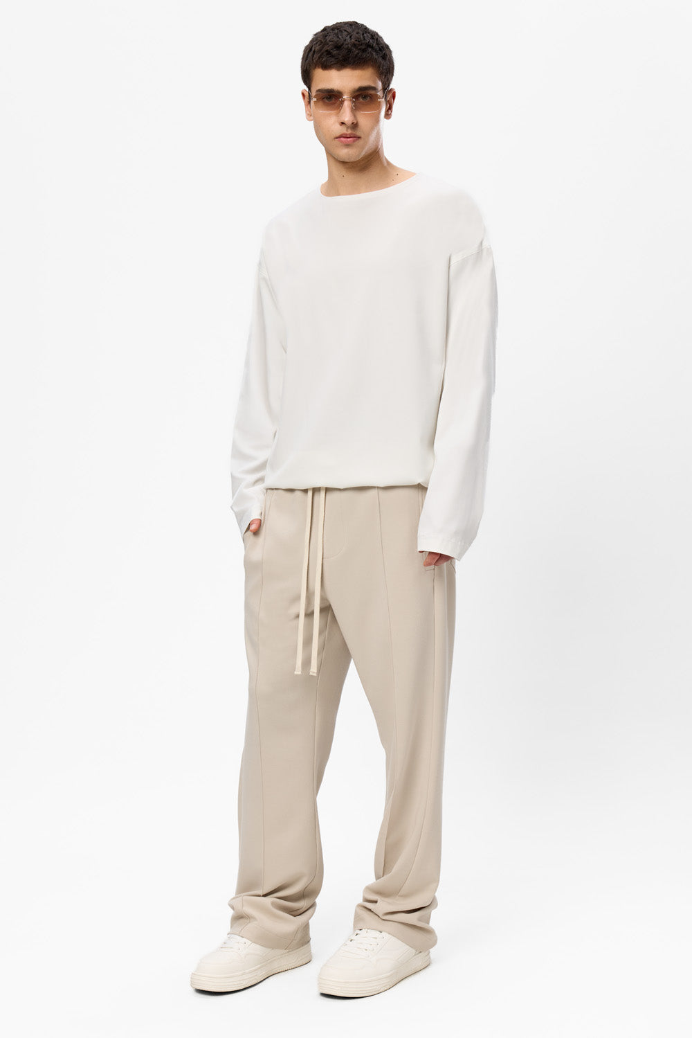 Florence V2 Cloth Off-White Long Sleeve T-Shirt