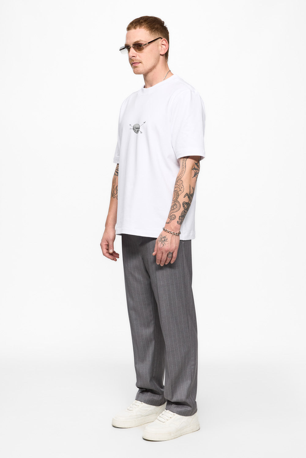Los angeles Printed White T-Shirt