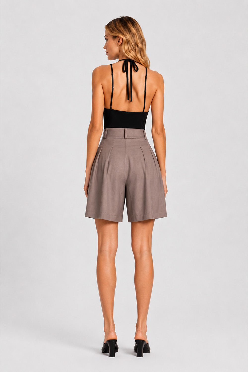 Kimi short Beige Cloth Pants
