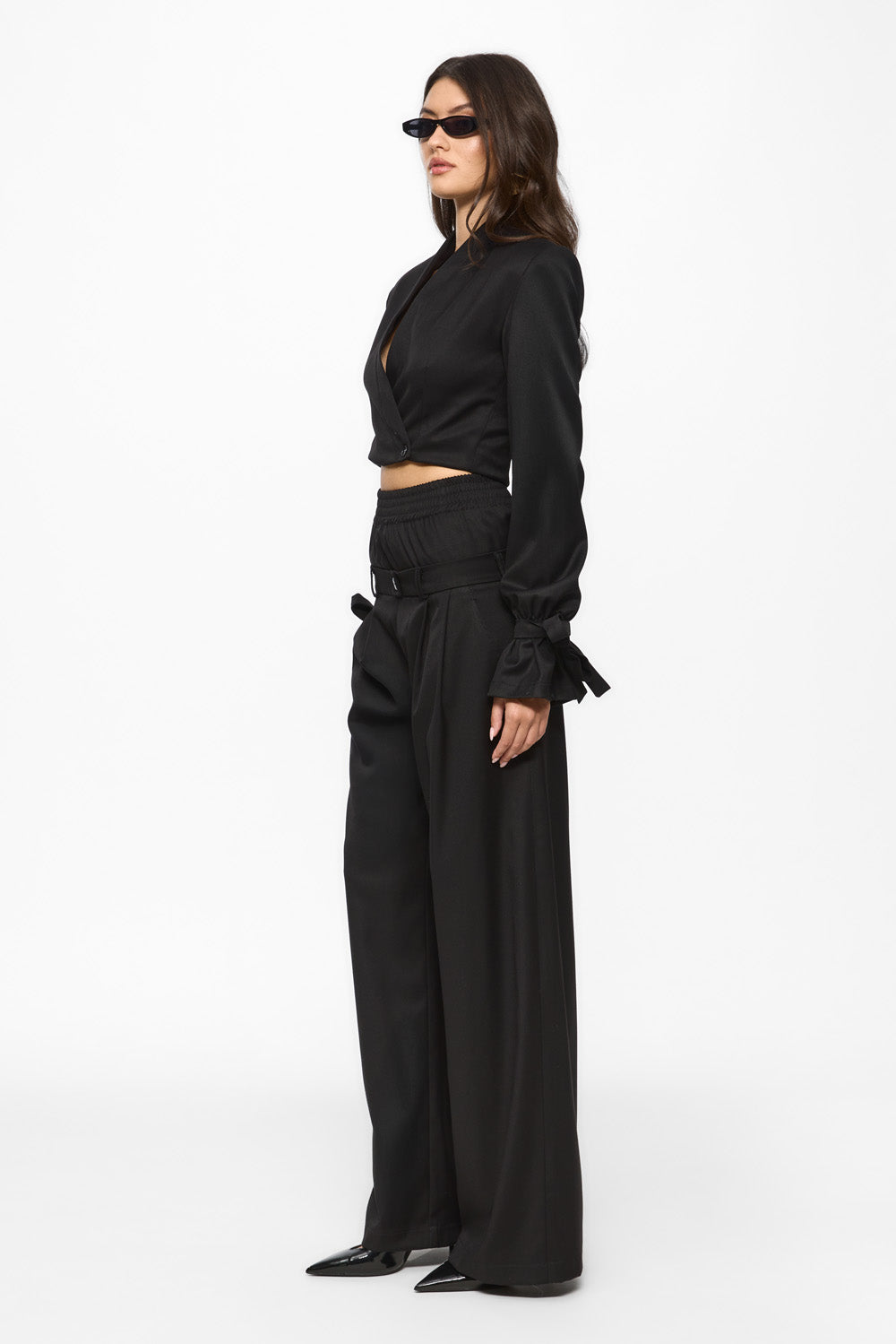 Kyoto Black Cloth Pants