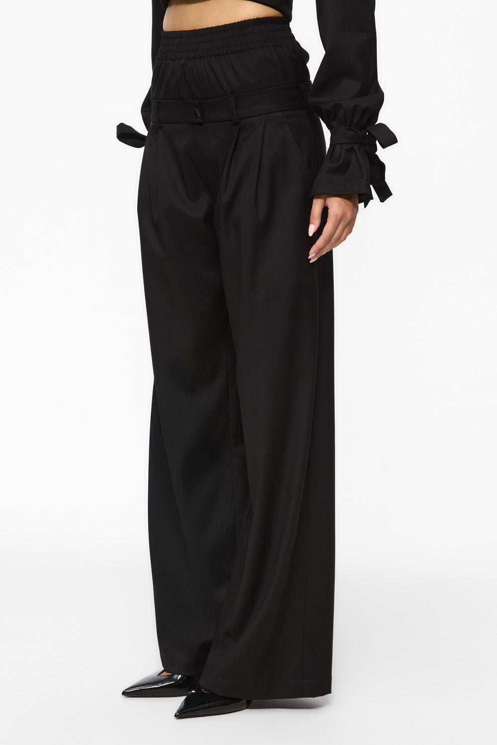 Kyoto Black Cloth Pants