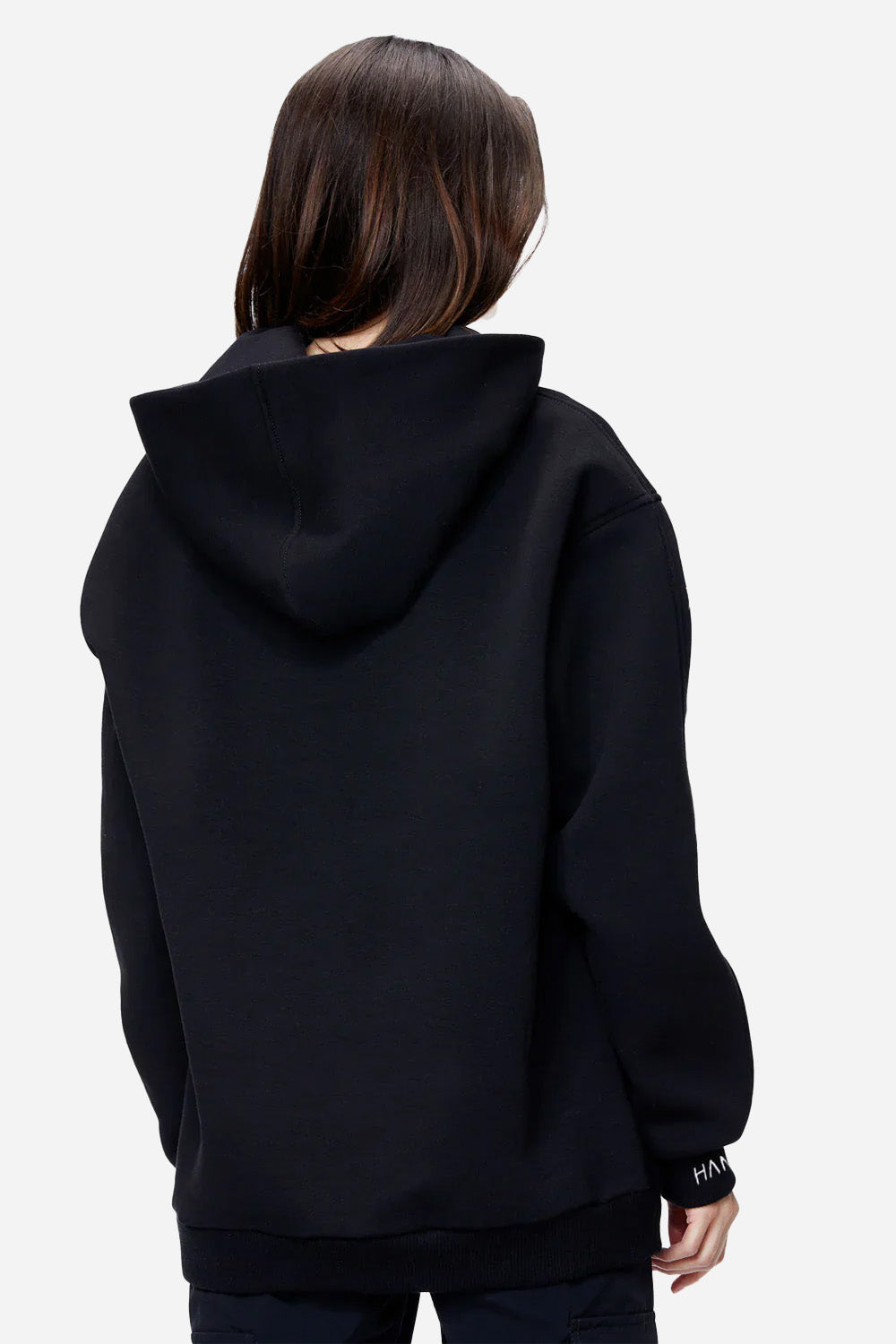 Hanorac Osiris pentru femei | Dama | Negru | Stil Modern & Elegant | Confort & Funcționalitate | Atelier Hamza