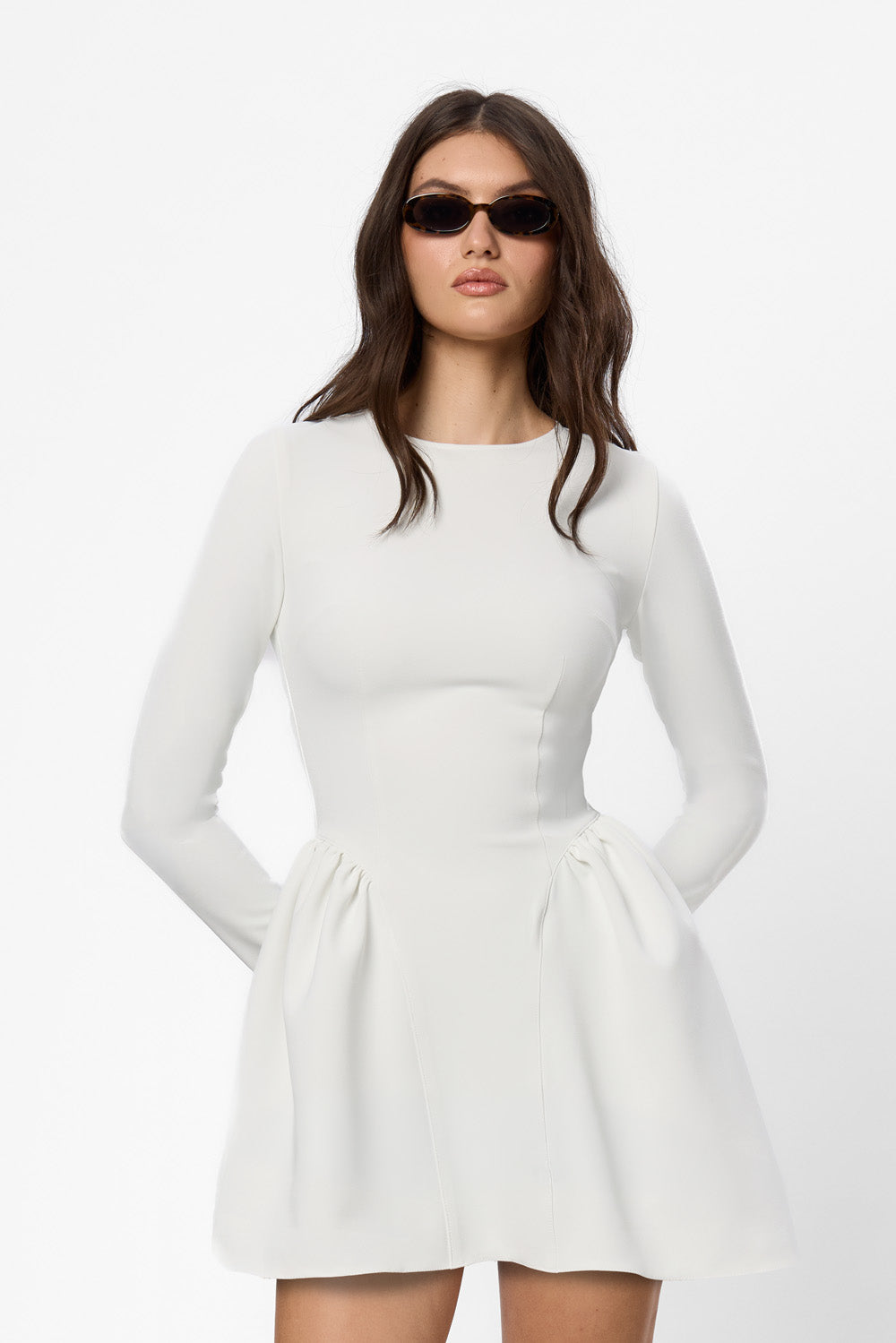 Czarna bluza z kapturem Karol z gorsetem