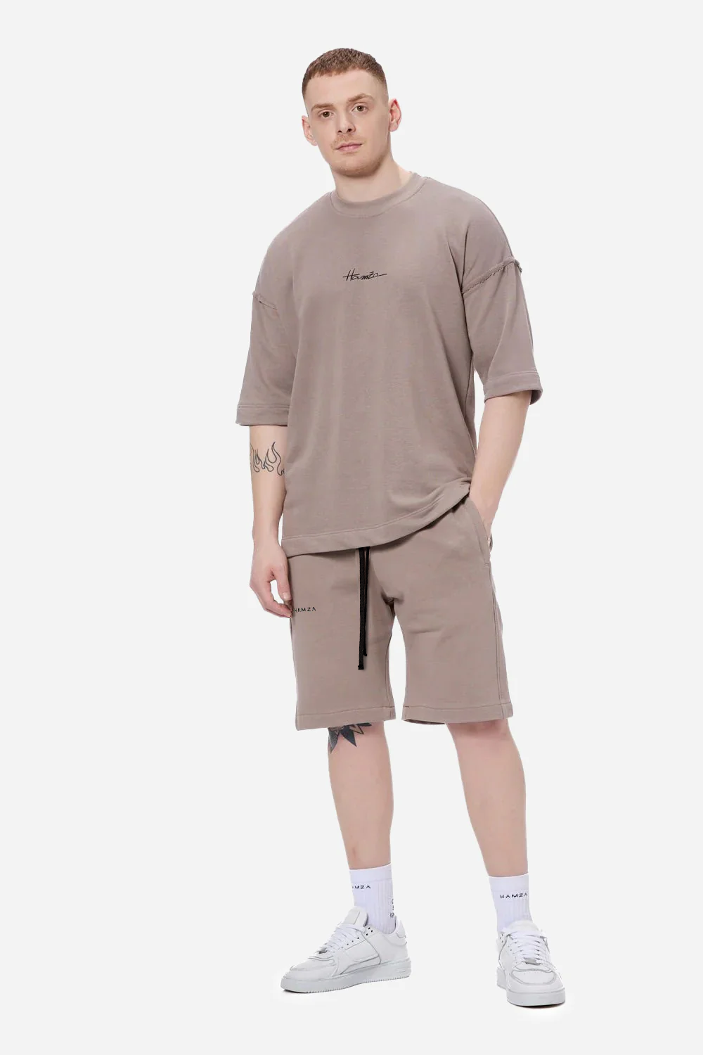 Basketball beige shorts