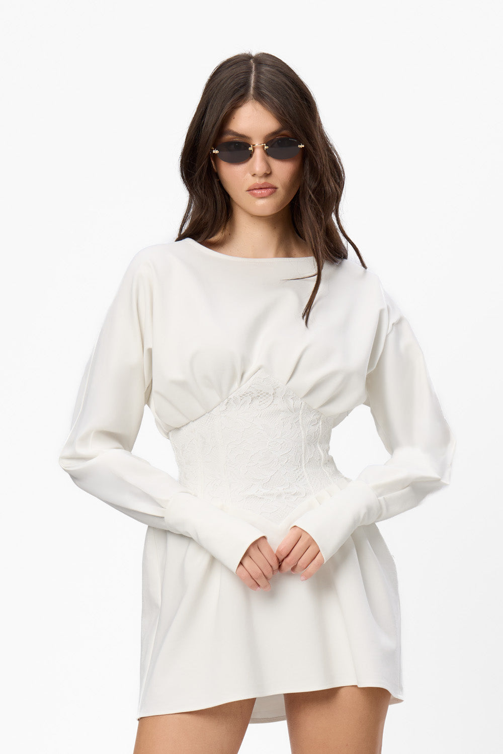 Nyssa Czarna Sukienka dla Kobiet