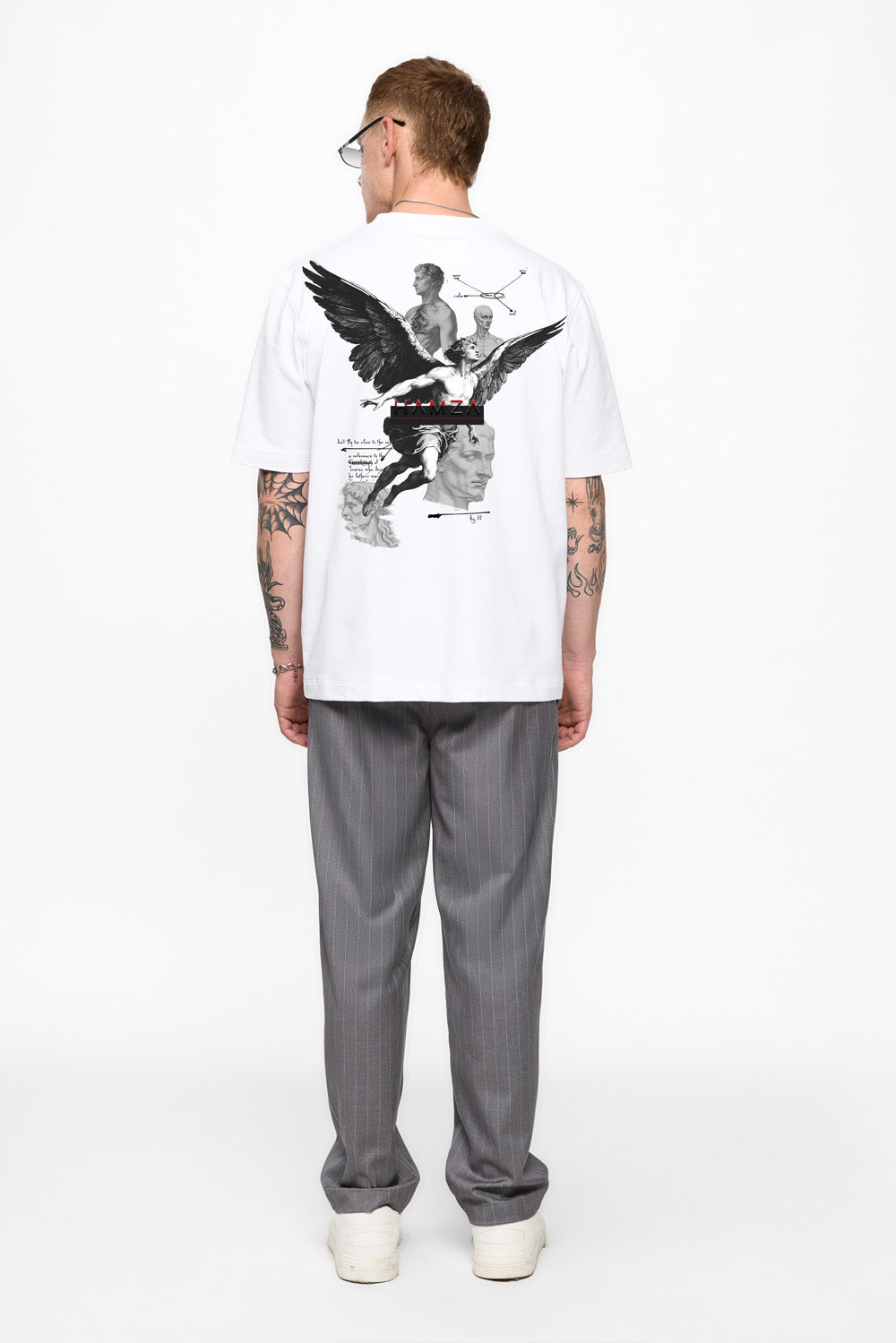 Los angeles Printed White T-Shirt