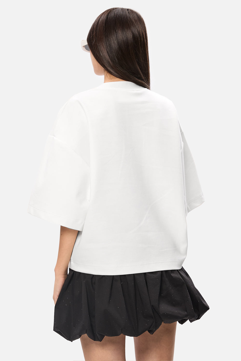 Belle printed T-shirt | Women | Off-White | Modern and elegant style | Comfort and functionality | Atelier Hamza