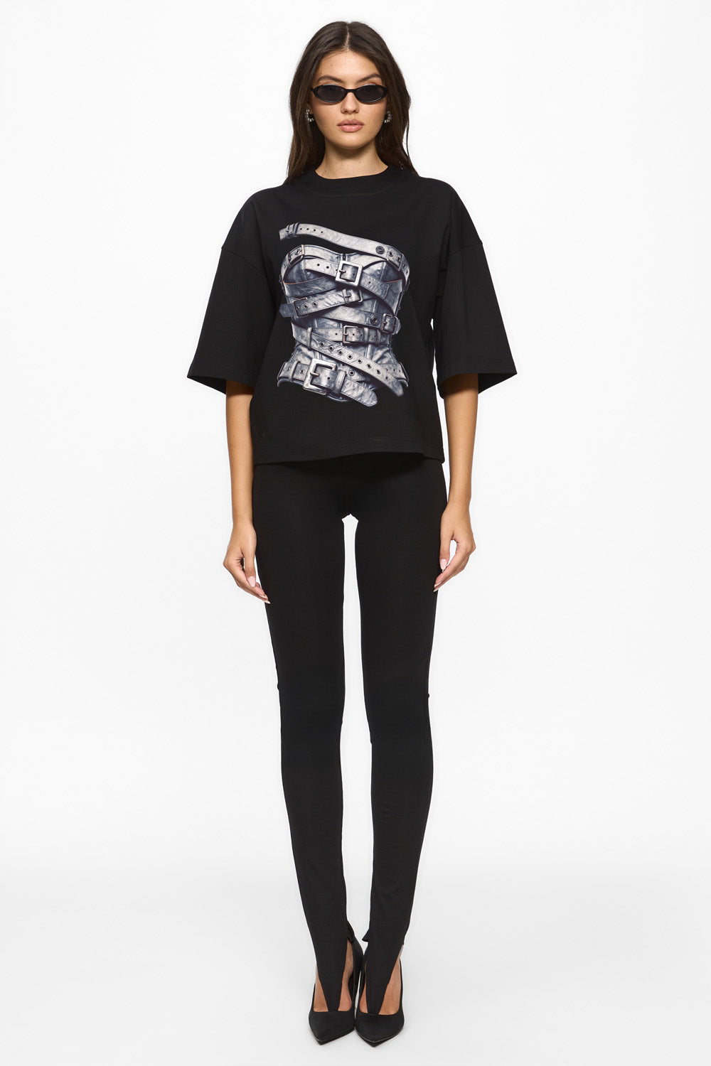 Charmante drukowana koszulka w kolorze Off-White W