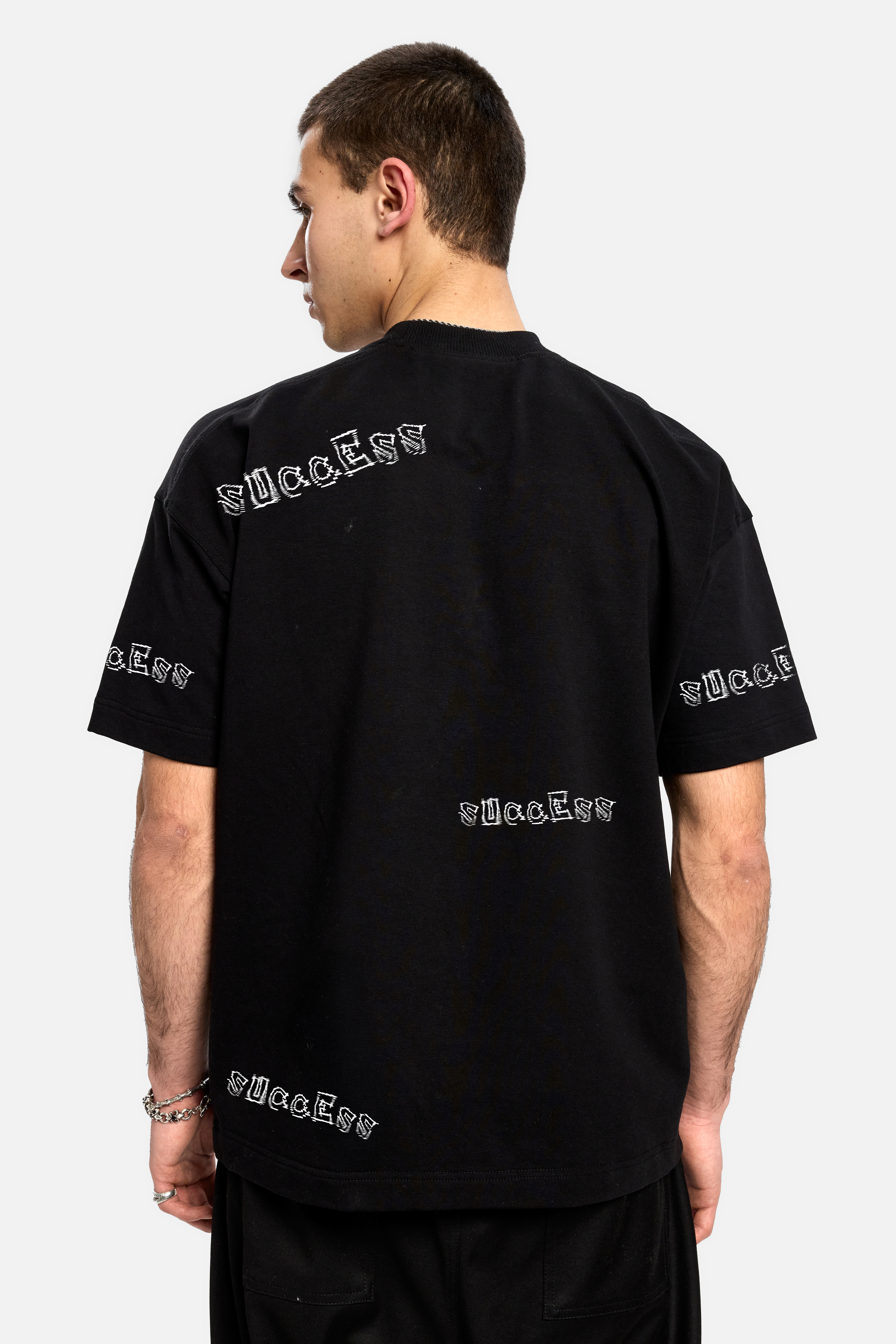 Success black printed T-shirt