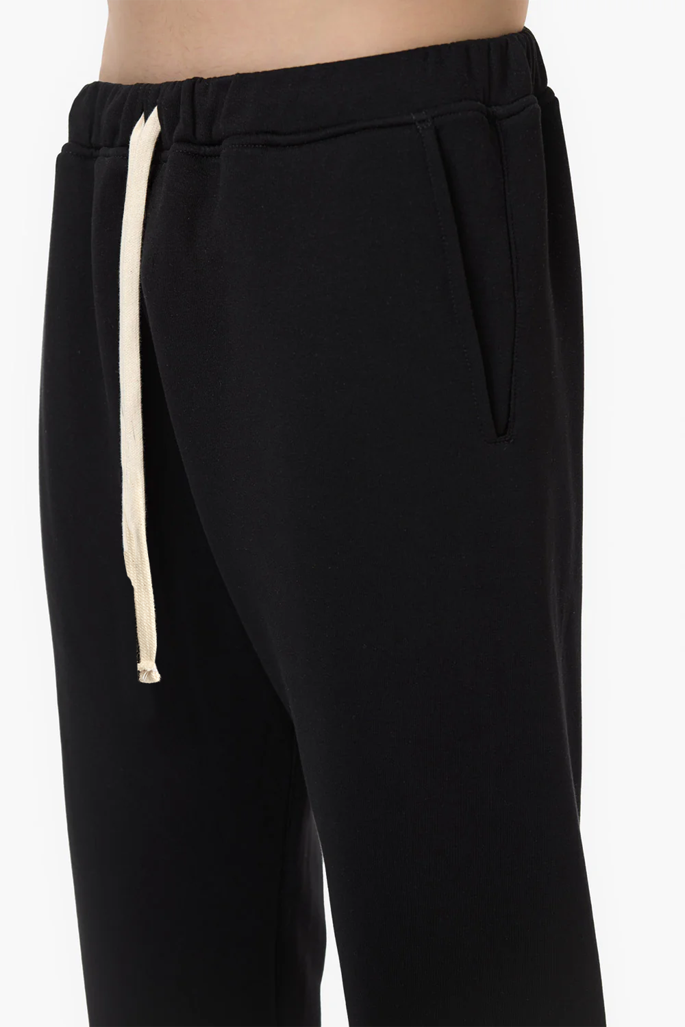 247 Czarne Spodnie Dresowe Męskie