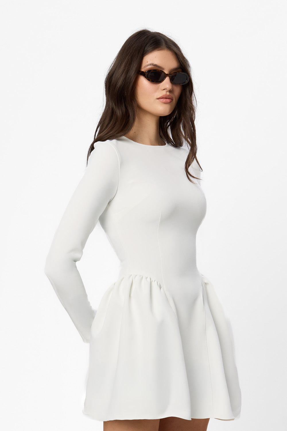 Czarna bluza z kapturem Karol z gorsetem