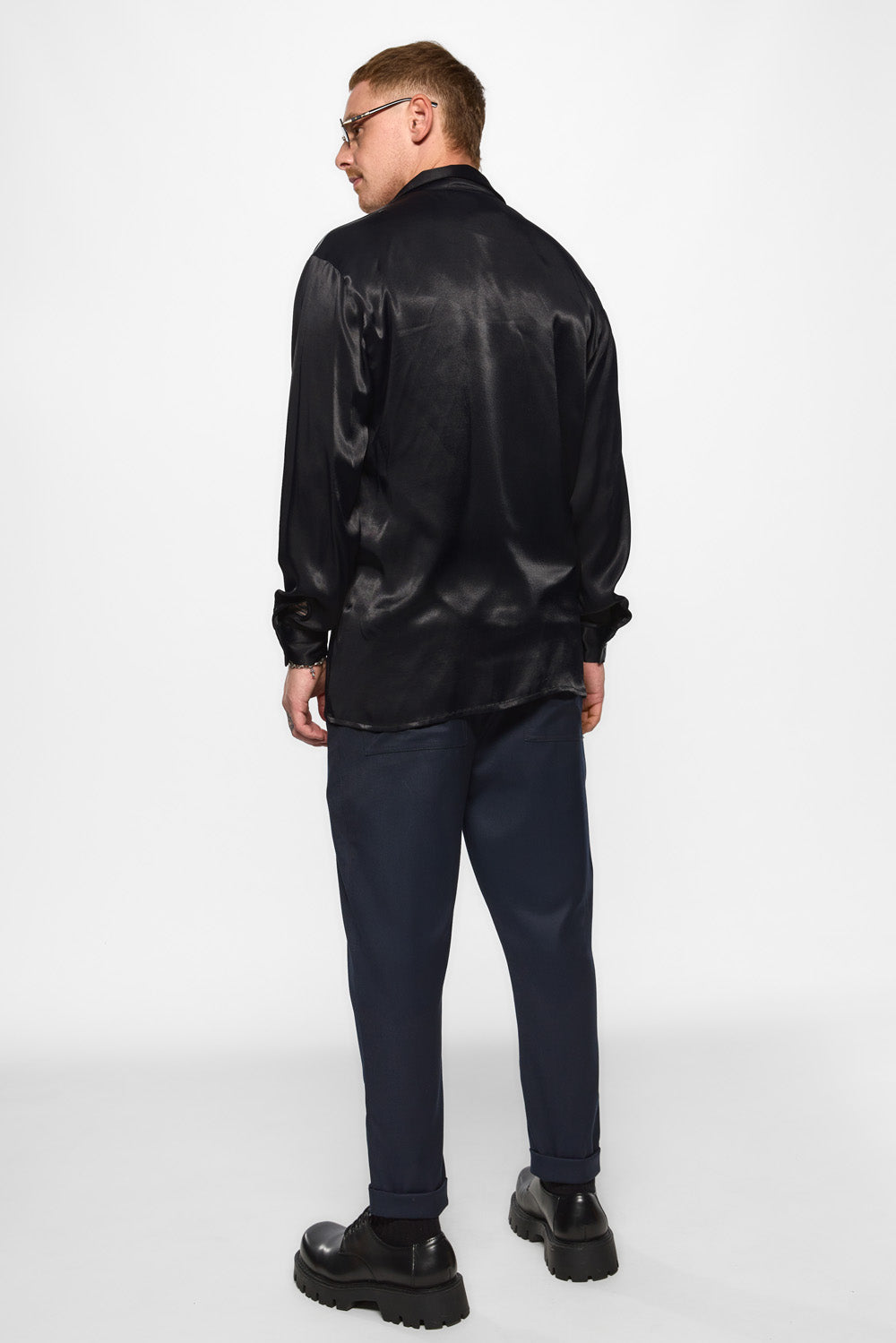 Thom black viscose Cardigan