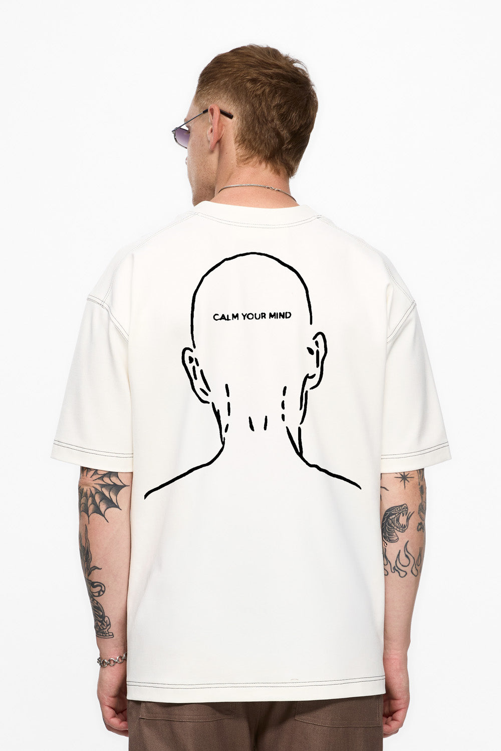 Calm 2.0 printed Off-White T-shirt