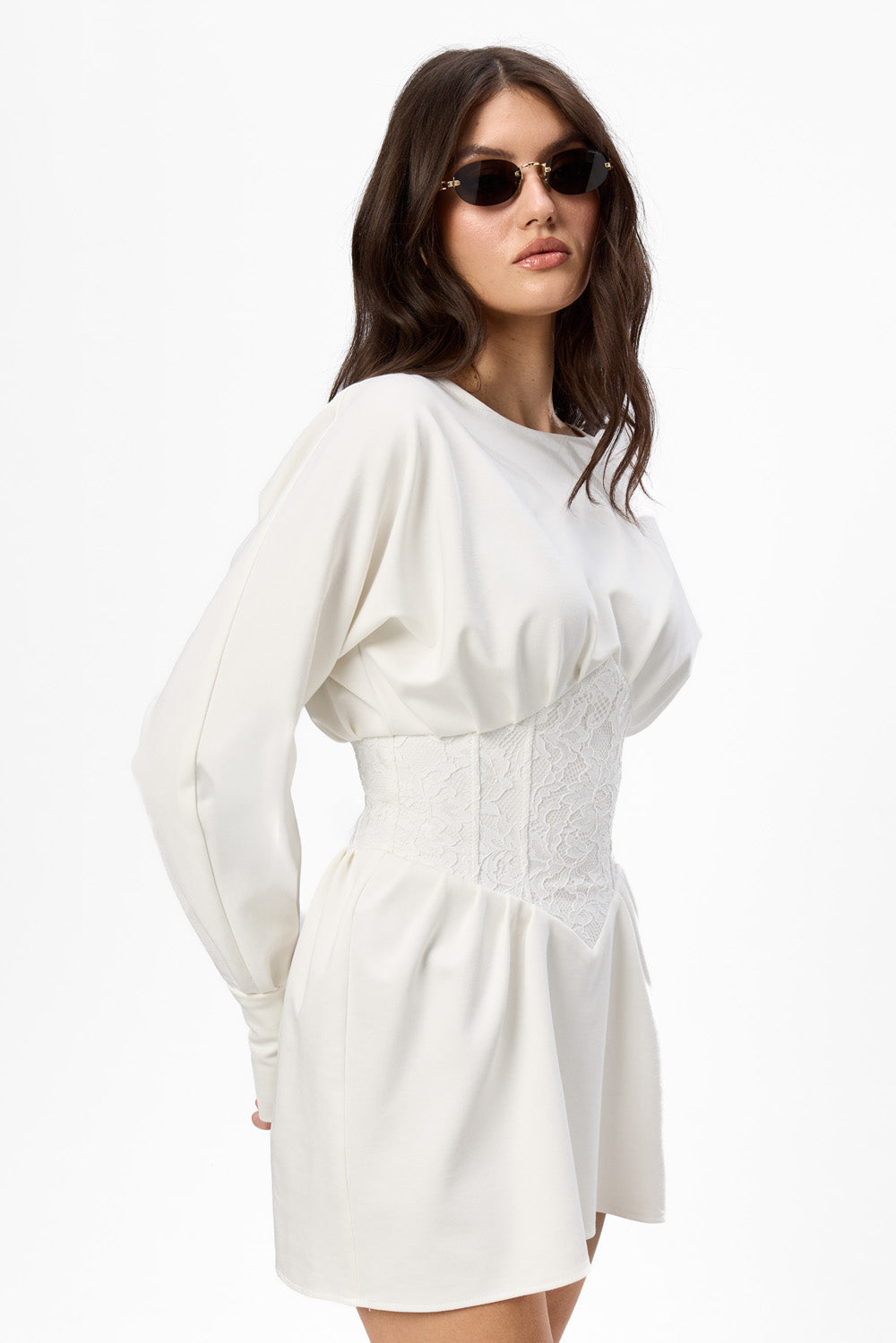 Nyssa Czarna Sukienka dla Kobiet