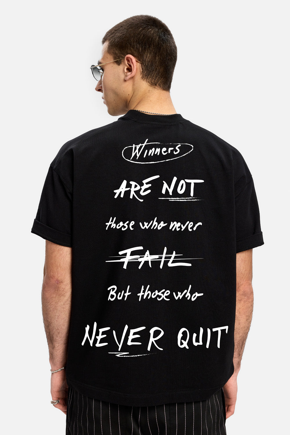 Alpha printed White T-shirt