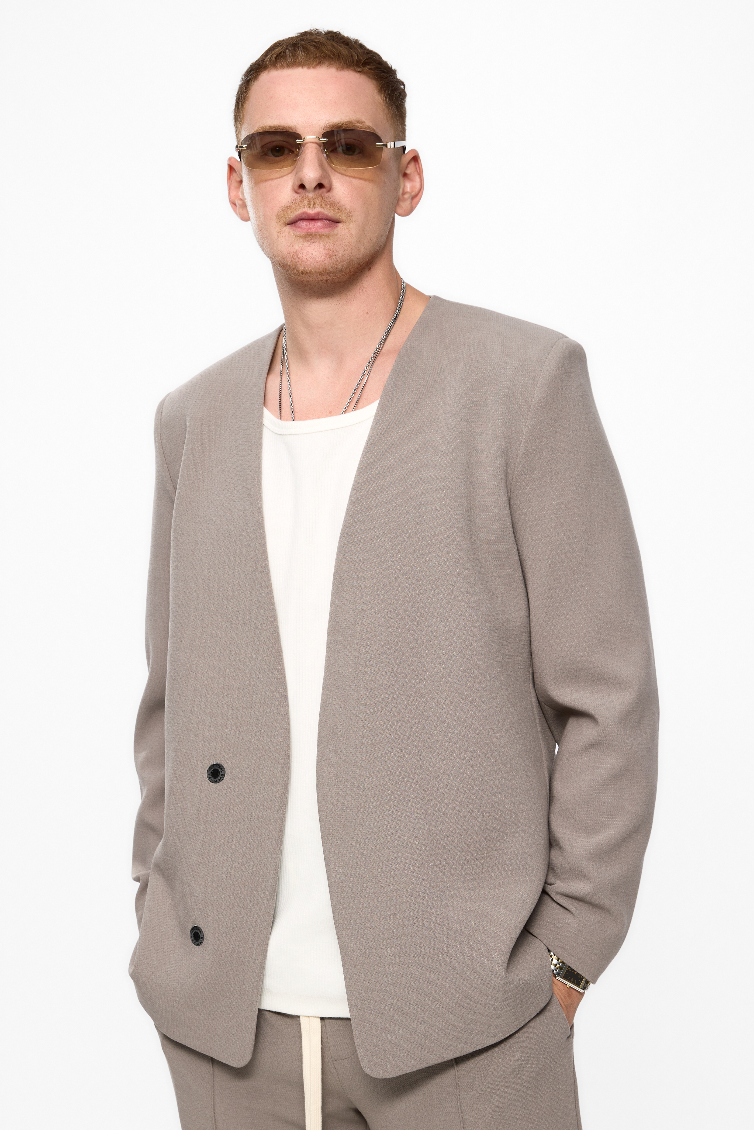 247 Beige Cardigan