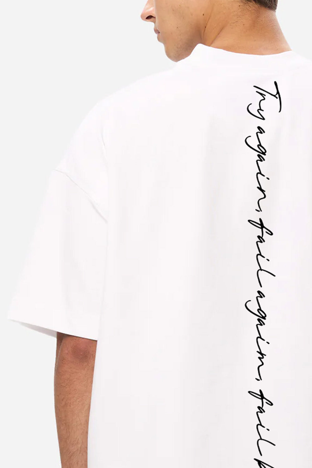 Ky Printed White T-Shirt