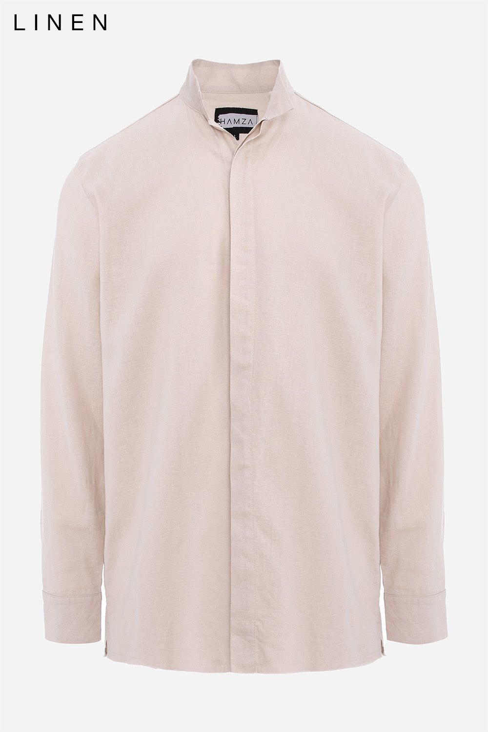 Thom Black linen shirt