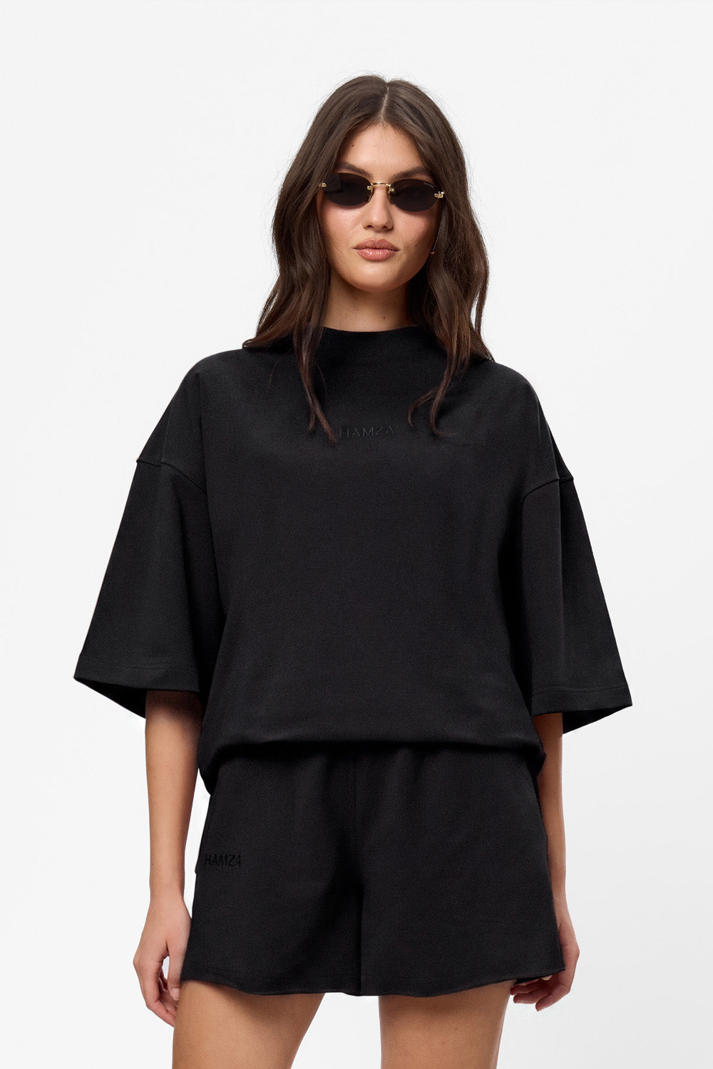 Midnight oversized cotton T-shirt