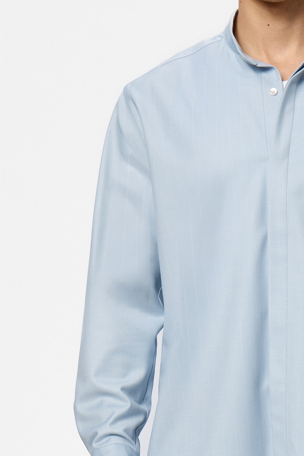 Thom striped light blue cloth Shirt